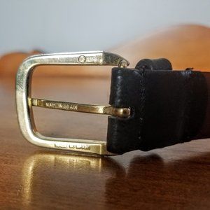 Vintage Black Dior Belt